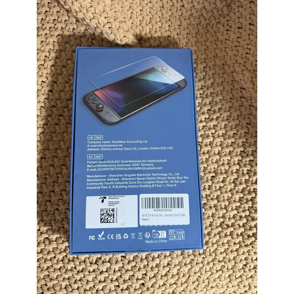 Nintendo Switch 2 HD Screen Protector 4 Pack Anti Scratch Bubble Free Gamer